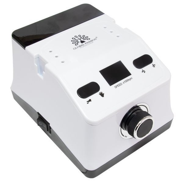 Апарат для манікюру та педикюру Global Fashion 50000 об 80W, ZS-718-white 15534 фото