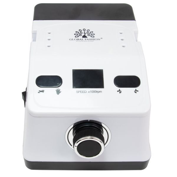 Апарат для манікюру та педикюру Global Fashion 50000 об 80W, ZS-718-white 15534 фото
