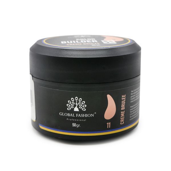 Гель для моделювання нігтів 50 г, Color Builder Gel 11- Creme brulee 26242 фото