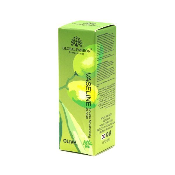 Зволожуючий бальзам для губ, vaseline double moisturizing lip balm, Global Fashion, Olive 25039 фото