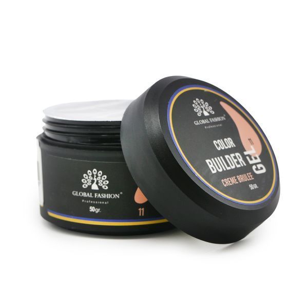 Гель для моделювання нігтів 50 г, Color Builder Gel 11- Creme brulee 26242 фото