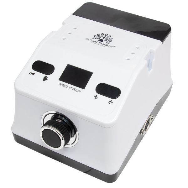 Апарат для манікюру та педикюру Global Fashion 50000 об 80W, ZS-718-white 15534 фото