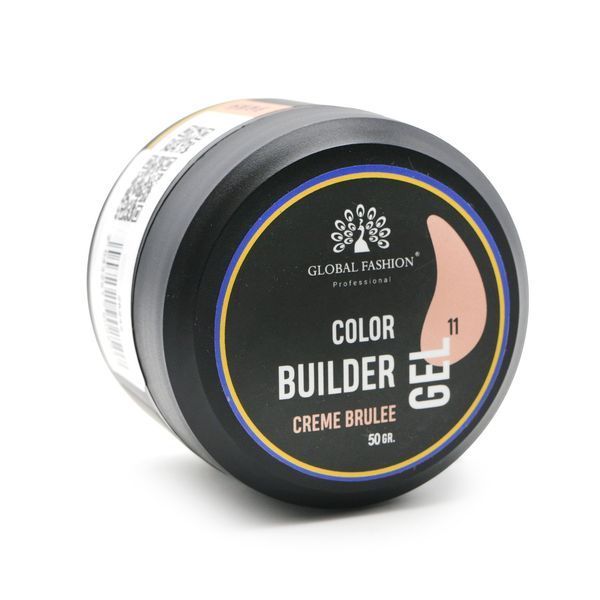 Гель для моделювання нігтів 50 г, Color Builder Gel 11- Creme brulee 26242 фото