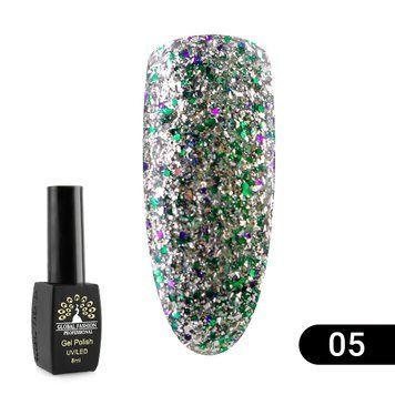 Гель-лак Global Fashion Shiny, 8 мл, 05 12475 фото