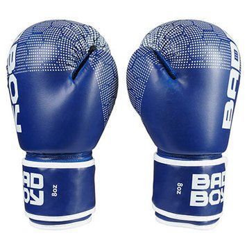 Боксерські рукавички BadBoy 'жираф', DX, 10 oz, синій BB-JR10B фото