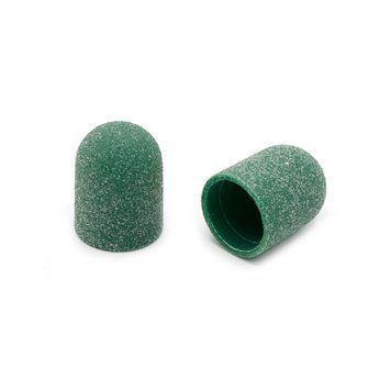 Ковпачок 13*19 мм, #120 для педикюру, green 1 шт. 16123 фото