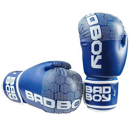 Боксерські рукавички BadBoy 'жираф', DX, 10 oz, синій BB-JR10B фото