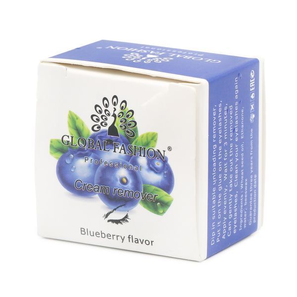 Крем для снятия ресниц, Cream Remover, Blueberry flavor, 10 гр 22144 фото