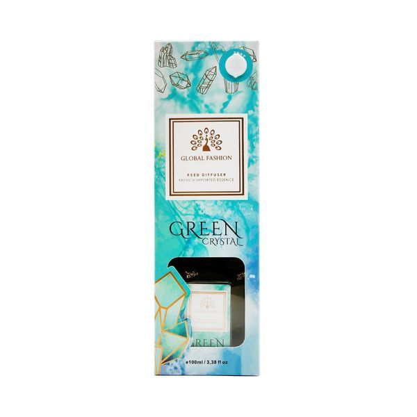 Ароматический диффузор Global Fashion, 100 ml, Green crystal 22423 фото