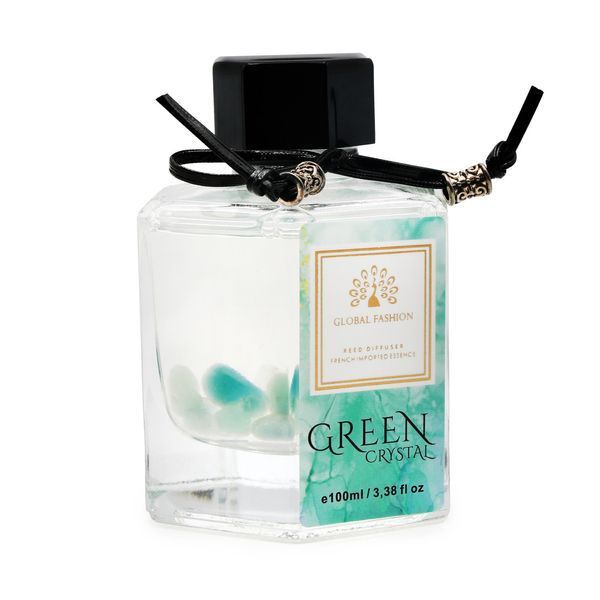 Ароматический диффузор Global Fashion, 100 ml, Green crystal 22423 фото