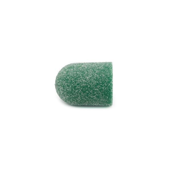 Ковпачок 13*19 мм, #120 для педикюру, green 1 шт 16123 фото