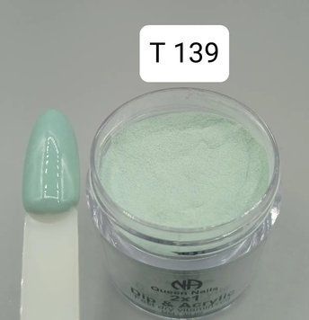 Акрилова пудра 2&times;1 dip & acrylic Queen Nails Т 139, 10 г 2970678333 фото