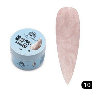 Гель для моделювання нігтів 15 г, Ocean Pearl Dream Builder Gel 10 26212 фото