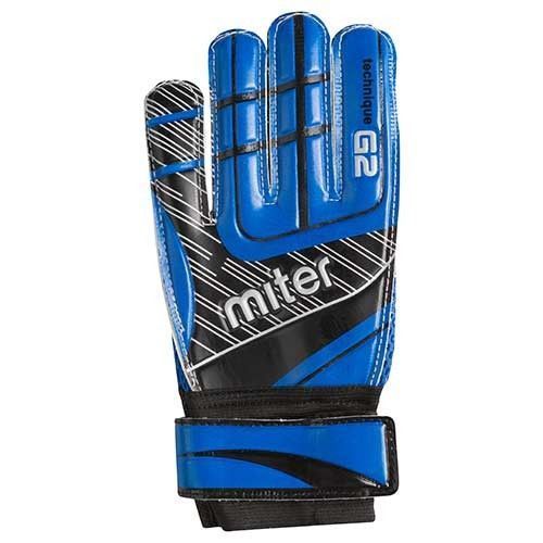 Воротарські рукавички Latex Foam MITER, синій, розмір 5 GGLG-MR15 фото