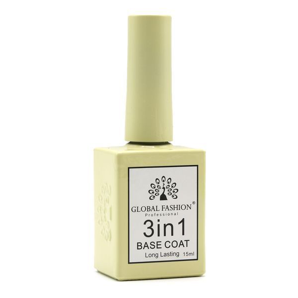 База для ногтей 3 in 1 (3 в 1) Long Lasting, 15 мл 21995 фото