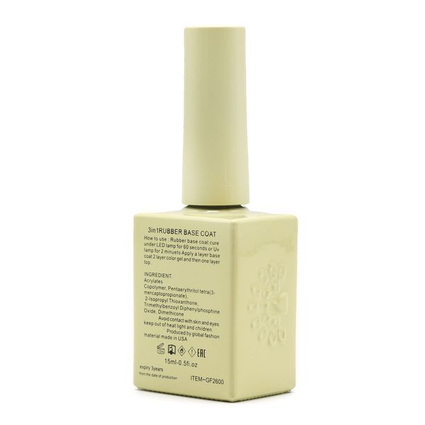База для ногтей 3 in 1 (3 в 1) Long Lasting, 15 мл 21995 фото