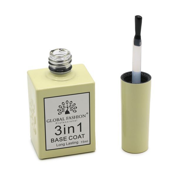 База для ногтей 3 in 1 (3 в 1) Long Lasting, 15 мл 21995 фото