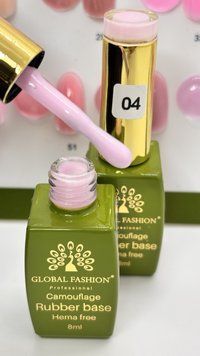 Камуфлирующая база для ногтей, Hema free 04, 8 мл 23801 фото