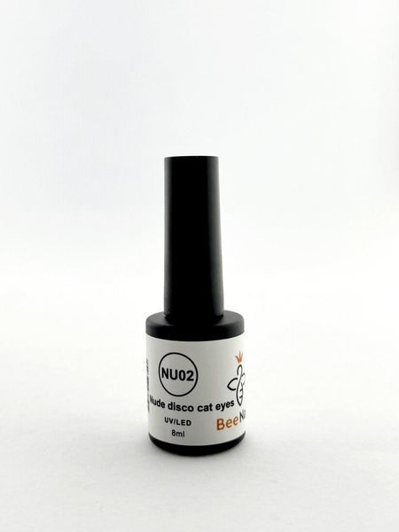 Гель-лак для ногтей Nude Disco Cat Eyes Bee Nails, 8 мл, NU02 25481 фото