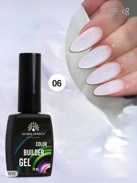 Цветной гель для ногтей Color Builder Gel 12 мл, 06 18959 фото