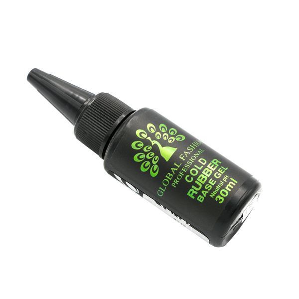 База для гель лаку Global Fashion, COLD Rubber Base Coat without Chemical 30 мл 8110 фото