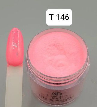 Акрилова пудра 2&times;1 dip & acrylic Queen Nails Т 146, 10 г 2970678334 фото