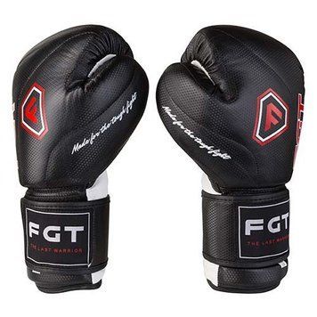 Боксерські рукавички FGT, Cristal, 12 oz, чорний FT-2815/123 фото
