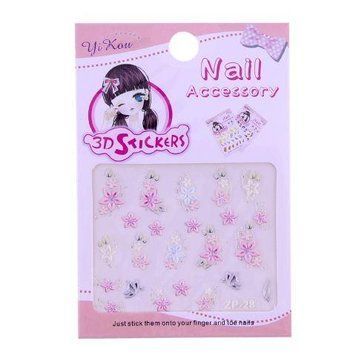 Наклейки для ногтей, 1 шт, 3D Nail Accessory 4461 фото