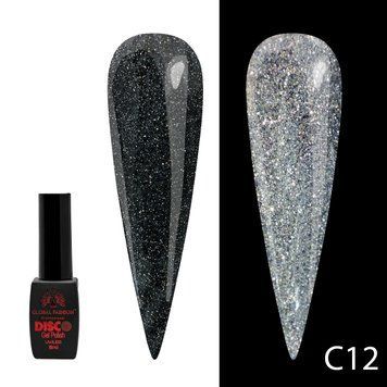Disco Gel Polish, Global Fashion, reflective, 8 ml C12 12246 фото