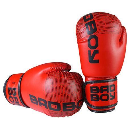 Боксерські рукавички BadBoy 'Жираф', DX, 12 oz, червоний BB-JR12R фото