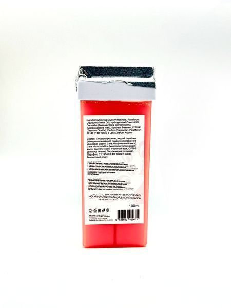 Віск для депіляції касетний Global Fashion, Korean wax, 100мл, Strawberry 24664 фото