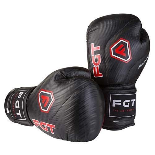 Боксерські рукавички FGT, Cristal, 12 oz, чорний FT-2815/123 фото