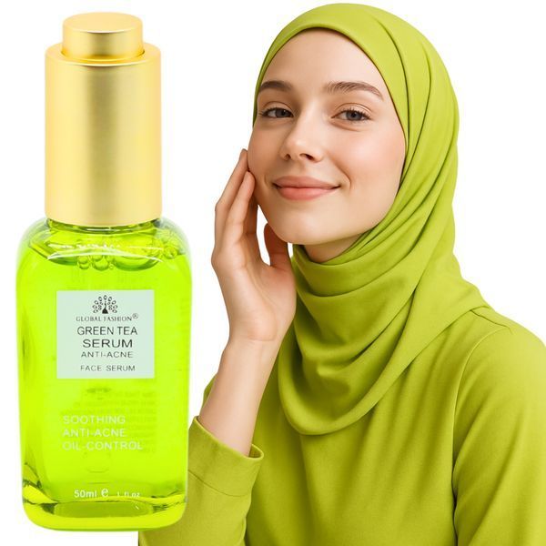 Сыворотка с зеленым чаем от акне, Global Fashion, Green Tea Serum Anti-Acne, 50ml 25087 фото