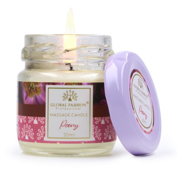 Масажна свічка Global Fashion, G30 ml, Peony 22080 фото