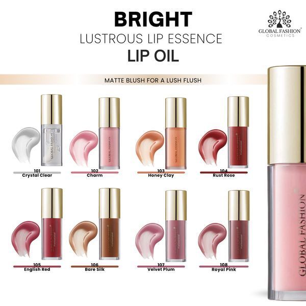 Олія для губ, яскрава блискуча есенція Bright lustrous lip essence LIP OIL #106 24610 фото