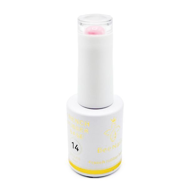 Френч каучуковая база Hema free 14 Bee Nails, 8 мл 25189 фото