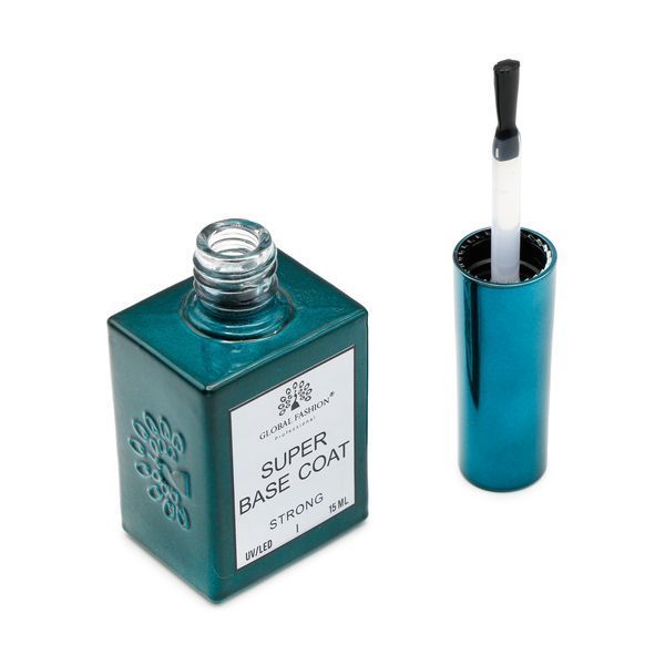 База для нігтів Super Strong Base Coat, Global Fashion, 15 мл 22002 фото