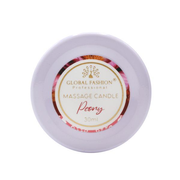 Масажна свічка Global Fashion, G30 ml, Peony 22080 фото