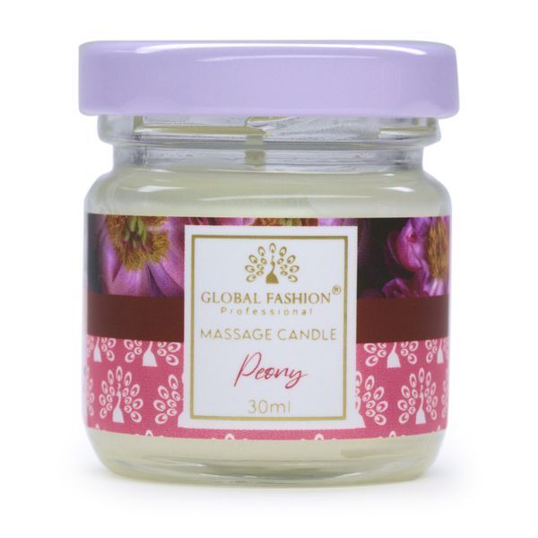 Масажна свічка Global Fashion, G30 ml, Peony 22080 фото