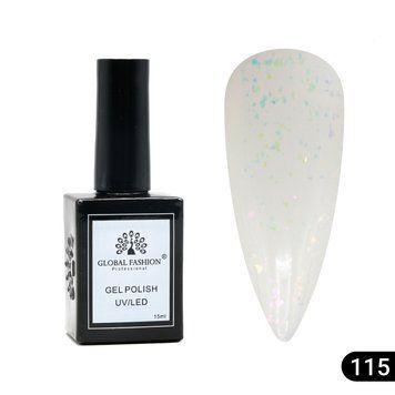 Гель лак Global Fashion, Gel polish&nbsp;15&nbsp;ml,&nbsp;115 23952 фото