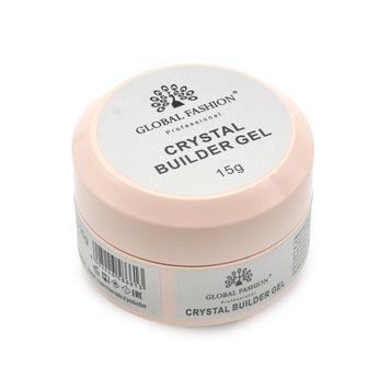 Crystal Builder Gel 15 гр Global Fashion 22003 фото