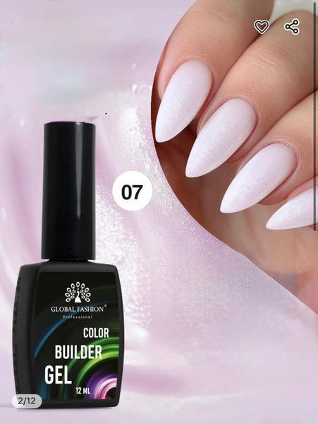 Цветной гель для ногтей Color Builder Gel 12 мл, 07 18960 фото