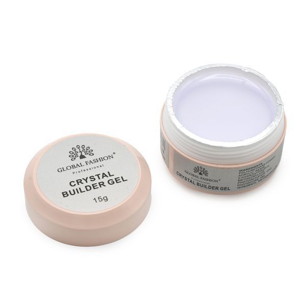 Crystal Builder Gel 15 гр Global Fashion 22003 фото