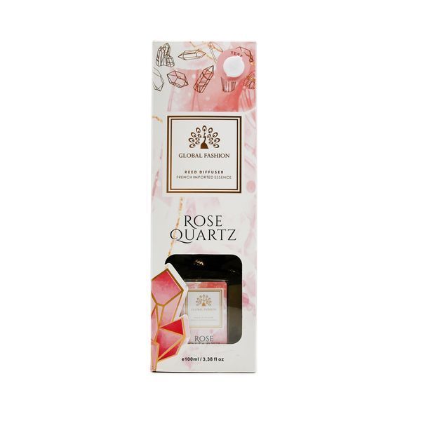 Ароматический диффузор Global Fashion, 100 ml, Rose quartz 22428 фото