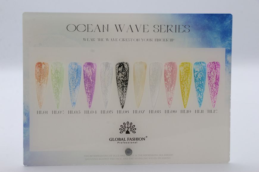 Кольорові краплі для ефекту бульбашок Ocean Wave, 05, (12 мл) 26261 фото
