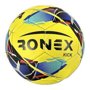 Мяч футбольный №4 Ronex Kick Жёлтый RX4-KCK242 фото