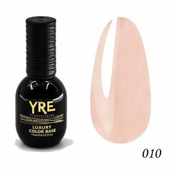 Камуфлирующая база YRE № 010 "Luxury color base" 15 мл 2970677240 фото