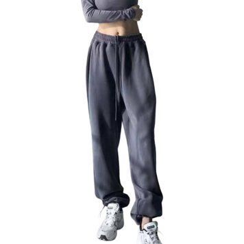 Штаны женские спортивные двухнитка RAZ-4205 (42 - 48 р.) Пепел (графит однотон) RAZ-4205 фото
