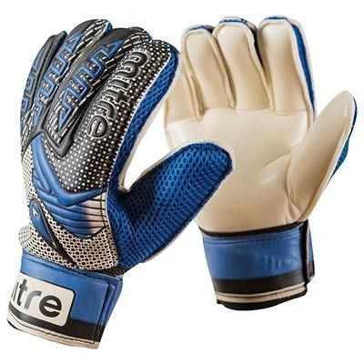 Вратарские перчатки Latex Foam MITRE, синий, размер 9 GGMT-19 фото