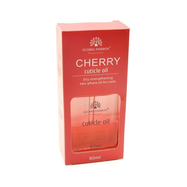 Сухое двухфазное масло, укрепляющее Cherry, Global Fashion, 60 мл 24589 фото